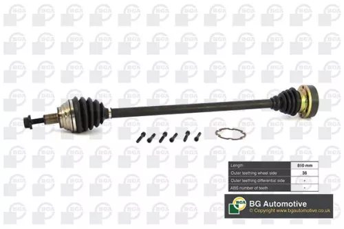 BGA DS9634R Front Right Drive Shaft Fits Audi SEAT Skoda A3 Altea