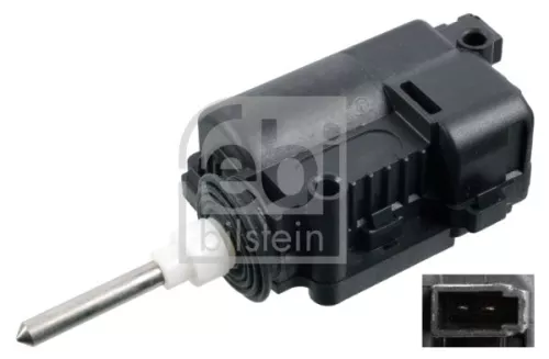 Febi 177118 Actuator Fuel Filler Flap Fits Opel Vauxhall Astra G Classic