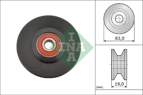 Ina Tensioner Pulley V-belt Fits Mitsubishi Pajero Pajero Classic