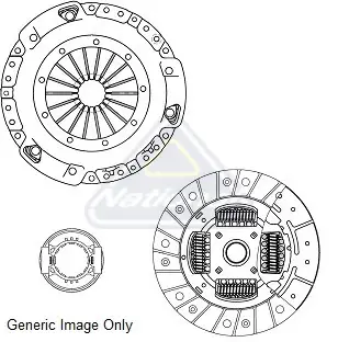 Ceibach Clutch Kit Fits Opel Suzuki Vauxhall Agila Alto Splash 4700063
