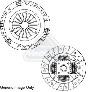 Ceibach Clutch Kit Fits Toyota Yaris 3121020240