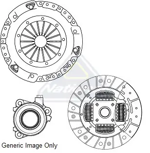 Ceibach Clutch Kit Fits Toyota Yaris 3121020240