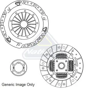 Ceibach Clutch Kit Fits Daihatsu Charade 3121087237