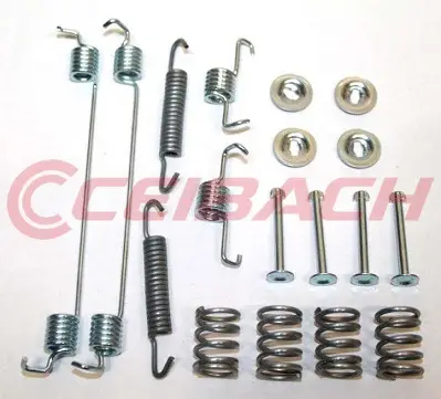 Ceibach Rear Brake Shoe Fitting Kit Fits Dacia Lancia Renault Clio Logan Stepway