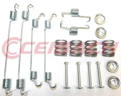 Ceibach Rear Brake Shoe Fitting Kit Fits Citroën Opel Peugeot Subaru Suzuki 107